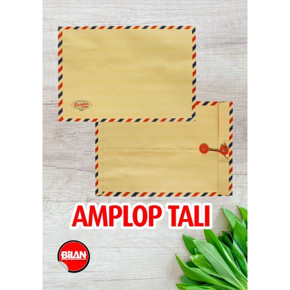 

Amplop Coklat Air Mail Tali 310/Amplop lamaran kerja