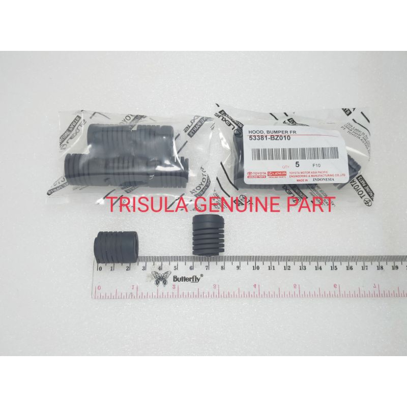 KARET TATAKAN KAP MESIN ORISINIL / BUMPER HOOD ORISINIL. UNTUK MOBIL AVANZA/XENIA/CALYA/SIGRA DAN VA