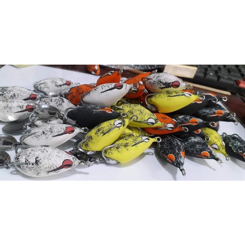 Umpan pancing Bufo Soft frog Togok 4.5cm 6.5gram casting gabus tomah softfrog karet