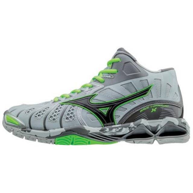 Mizuno tornadoX mid silver ijo