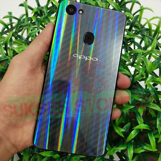 OPPO RENO 2 Backscreen Aurora Carbon Premium Back Skin 