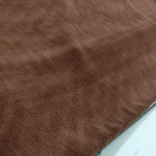 Clearence  Kain suede, Bludru import, Bludru coklat, Bludru halus, Bahan bludru polos, Kain bludru p
