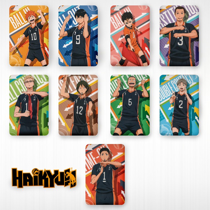 Photocard Foto Anime Haikyu Gambar Haikyu