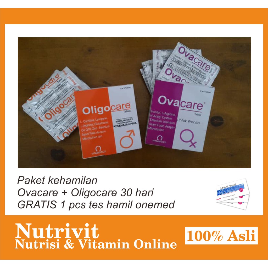 PROMIL OLIGOCARE DAN OVACARE 30 HARI