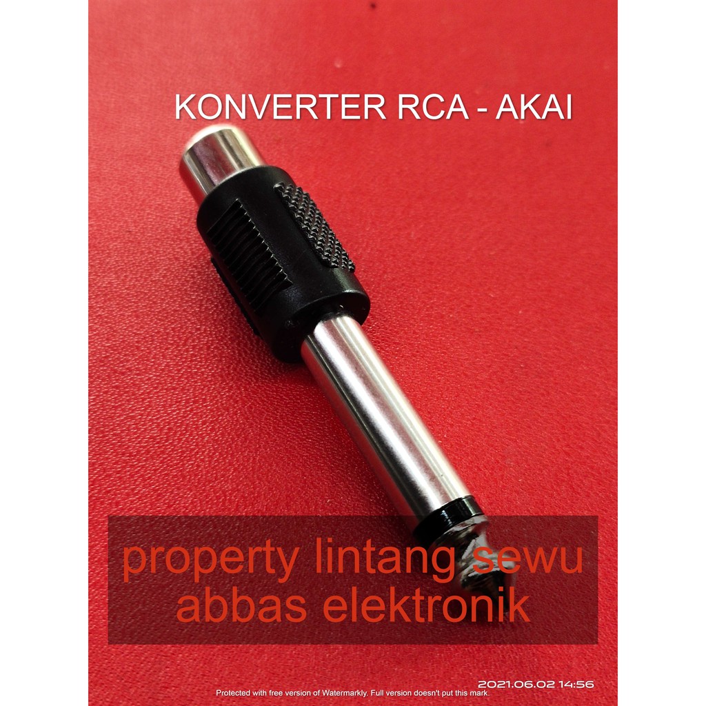 KONVERTER JEK RCA TO AKAI MONO