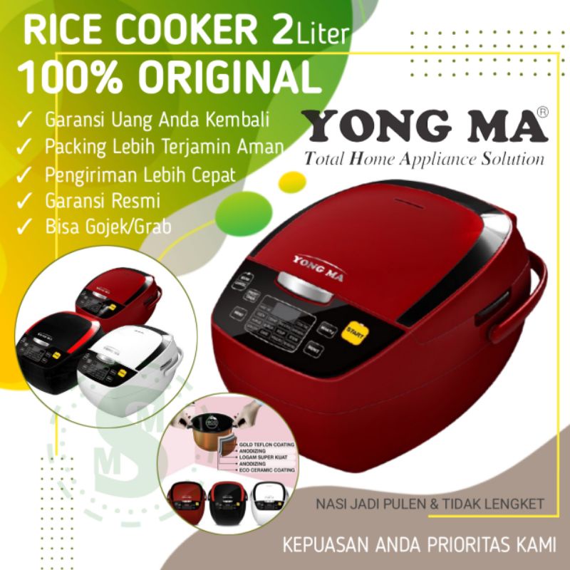 MEJIKOM YONGMA PENANAK NASI RICE COKER DIGITAL MEJICOM PENGHANGAT MAJICOM RESKUKER MAGIC COM 5