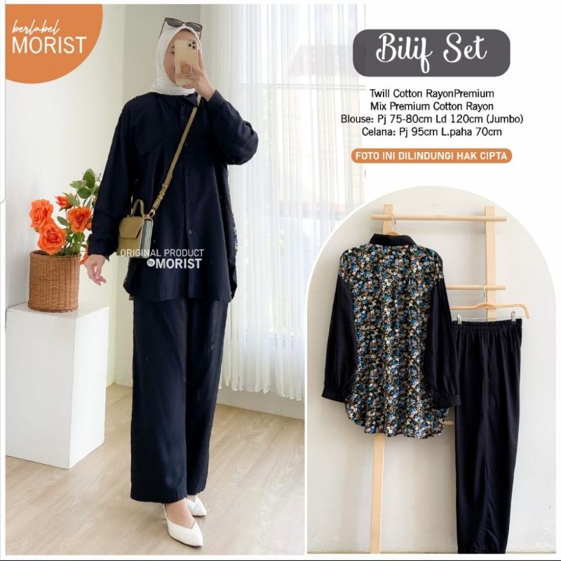 BILIF SET ORI BERLABEL MORIST/NASCI SET ORI BERLABEL MORIST/DADU ONE SET ORI BERLABEL MORIST