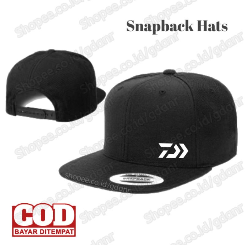 TOPI DAIWA SNAPBACK - TOPI DAIWA LOGO SAMPING SIMPLE KEREN