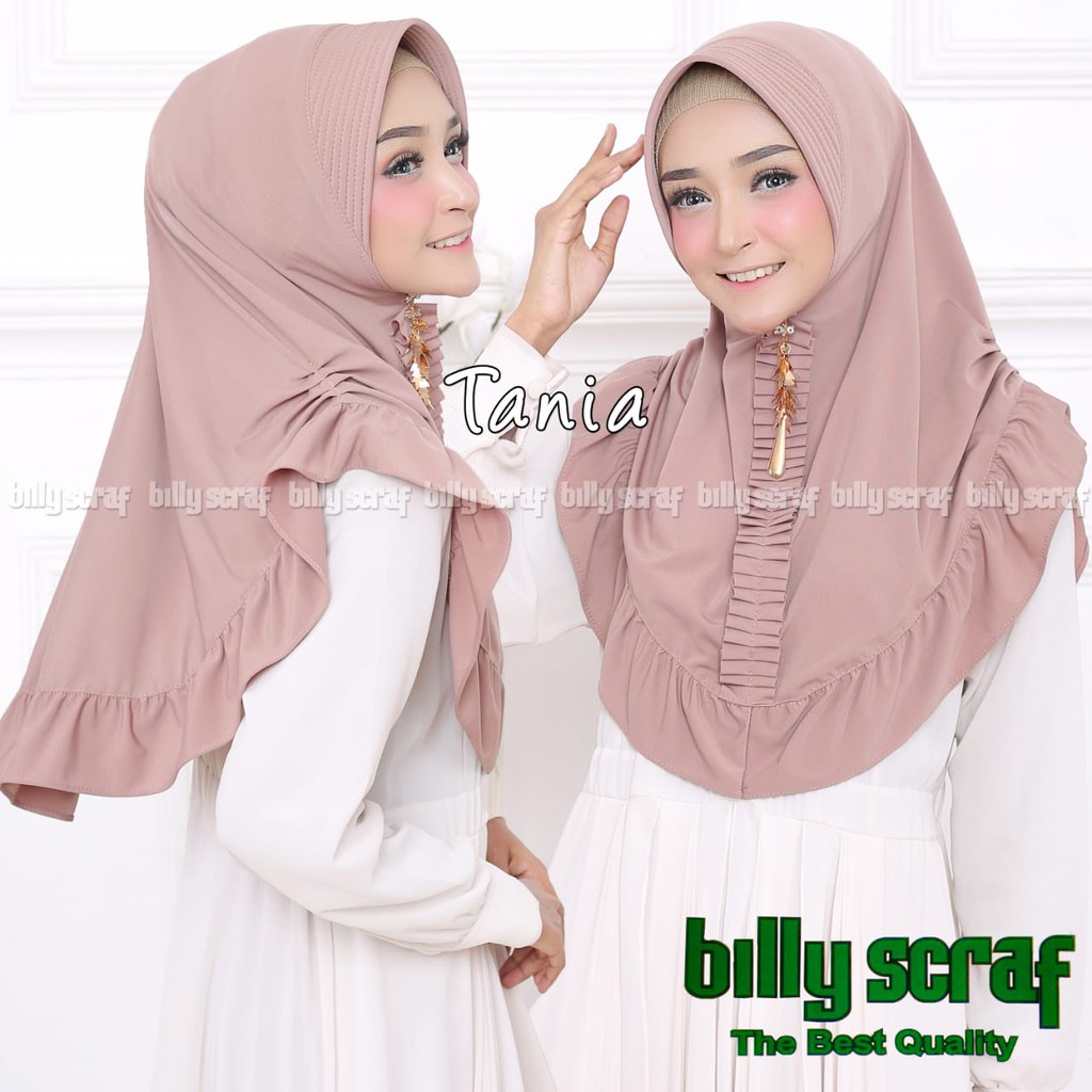 ORI BILLY SCARF JILBAB INSTAN TANIA