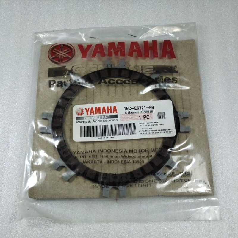 Kampas plat kopling Yamaha Lexam Original 15C-E6321-00 1Pcs