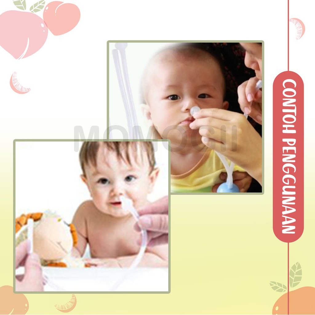 HIPPO LAND Nasal Aspirator Alat Sedot Ingus Bayi Pembersih Hidung Bayi Karakter Model Selang 47-48