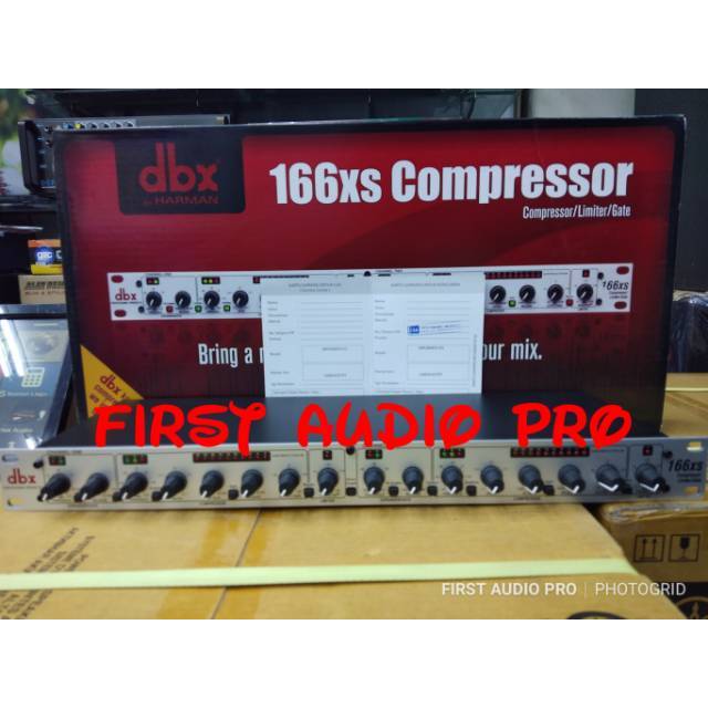 MURAH COMPRESSOR LIMITER DBX 166XS ORIGINAL