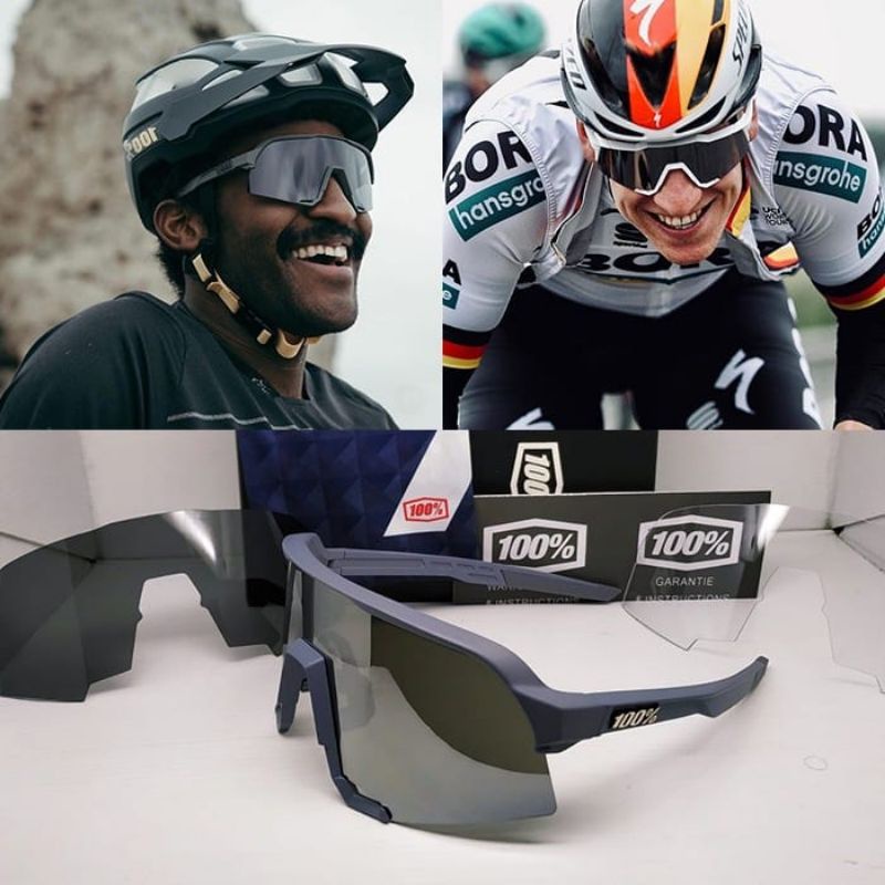 [PROMO] 100% S3 PETER SAGAN KACAMATA SEPEDA KACAMATA OLAHRAGA