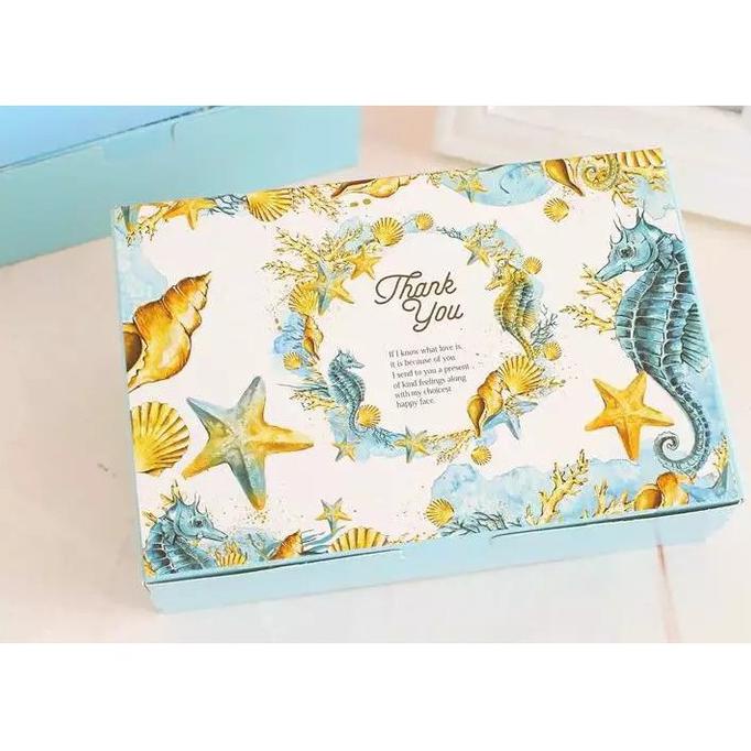 

gift box / kotak sovenir hampers kantong / super tebal sea mermaid box