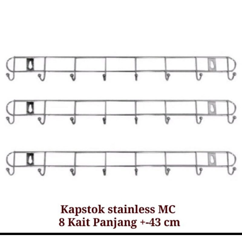 KAPSTOK / GANTUNGAN  STENLIST 6-14 KAIL