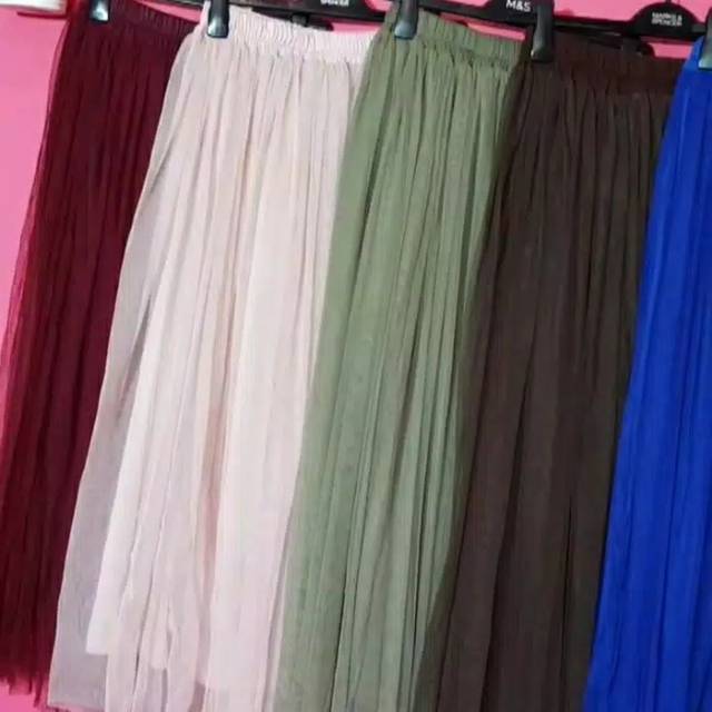 ROK TUTU POLOS MAXY PREMIUM WANITA/ROK TUTU DEWASA/ROK TILE WANITA