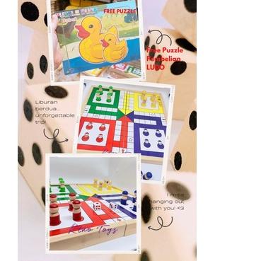 ♪ LUDO KAYU PINUS FREE PUZZLE LUCU ➬