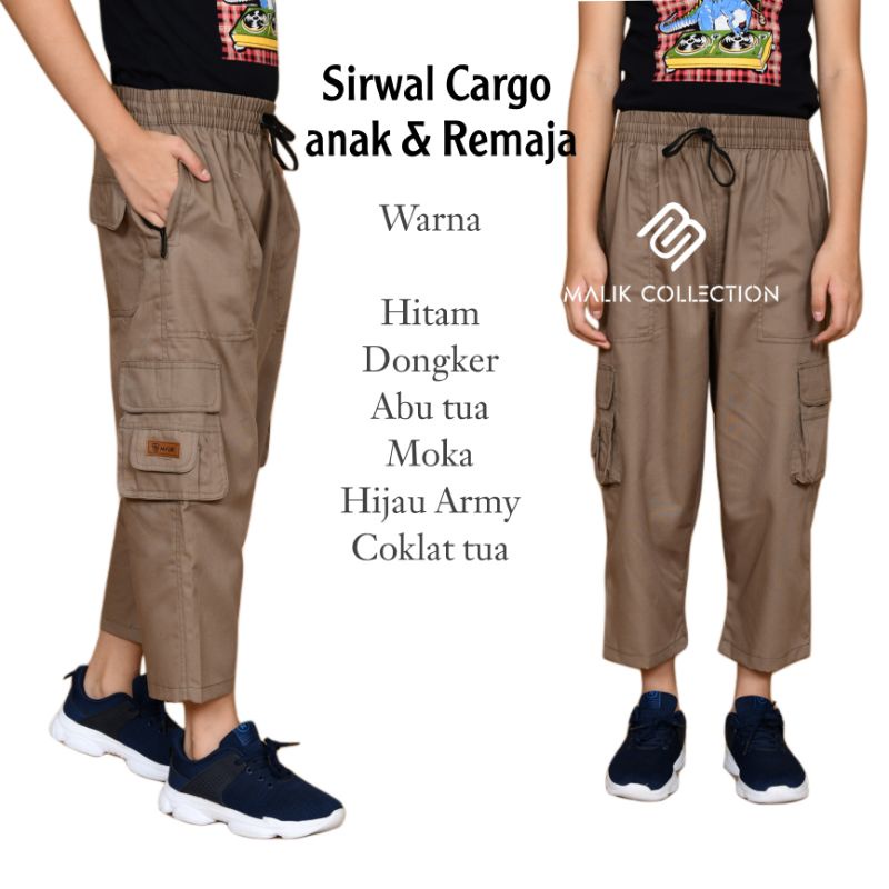 Best Seller Celana Sirwal Cargo hasan anak 13 12 11 10 9 8 7 6 5 4 3 2 1