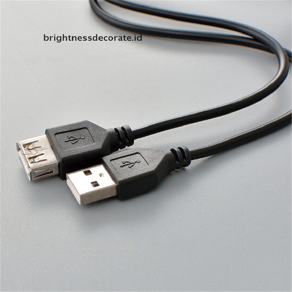 (Birth) Kabel Extension Usb 2.0 Male Ke Female Panjang 1.5m Dengan Ring Magnetik