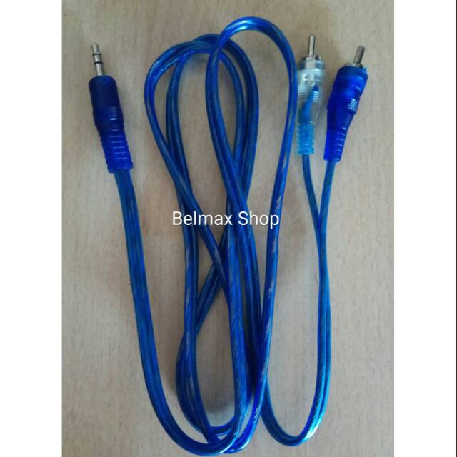 Kabel RCA Ke Stereo/Kabel Speaker Ke Handphone/Kabel Stereo ke RCA/Kabel Sambungan RCA Stereo