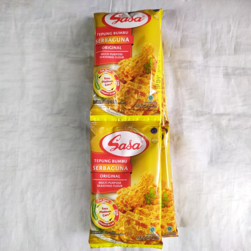 

[BELI BANYAK MAKIN MURAH] SASA Tepung Bumbu Serbaguna Original 35gr (1 renteng)