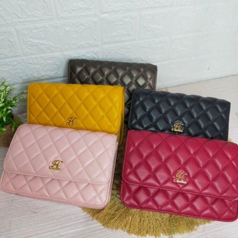 ELLA BAG JIMSHONEY 100% ORIGINAL WITH BOX TAS SELEMPANG WANITA CLUTCH FASHION IMPORT MURAH COD