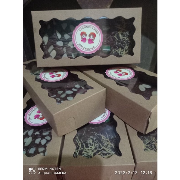 

Brownis panggang/Shiny crush/fudgy brownis ukuran 10x20