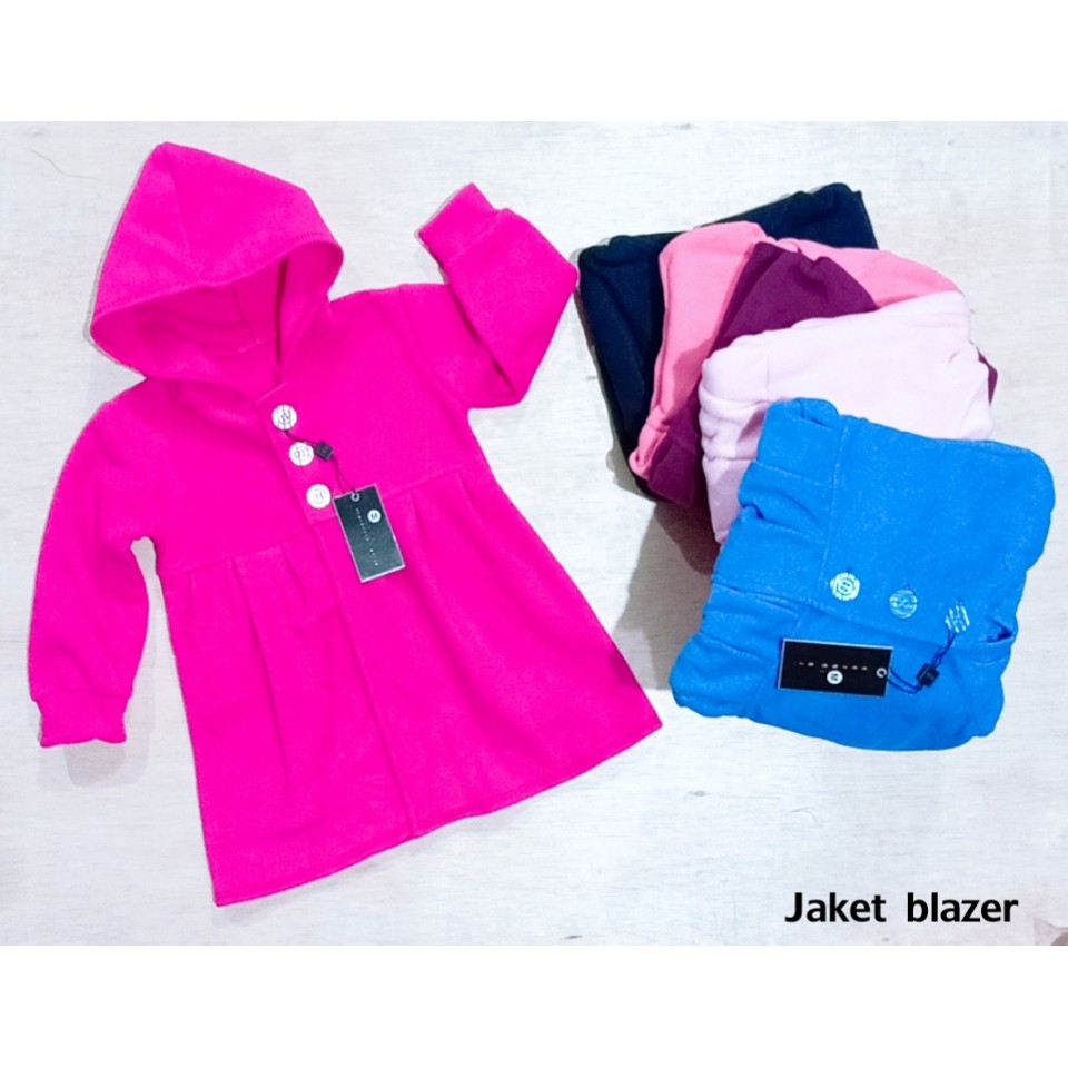 Baju Luaran Blazer Jaket Hoodie Anak Perempuan