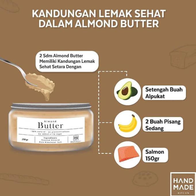 

ALMOND BUTTER ORGANIC 250 GR / SELAI ALMOND