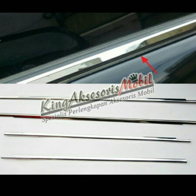 List Kaca Samping Stainlies Innova 2004-2015