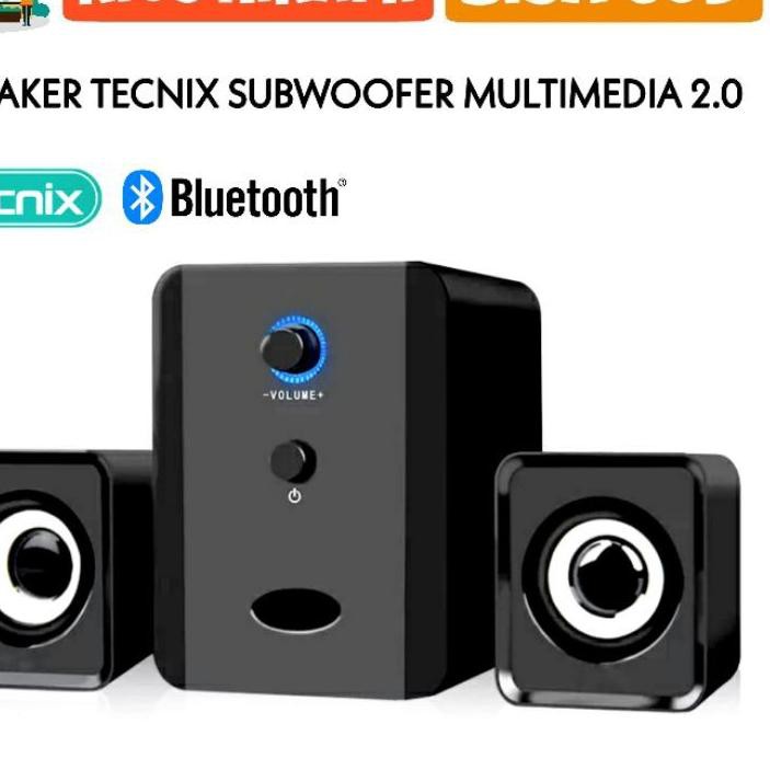 ✿ Speaker Bluetooth Tecnix SPK-B080 2.1 channel subwoofer USB Speaker SPK B080 ۝