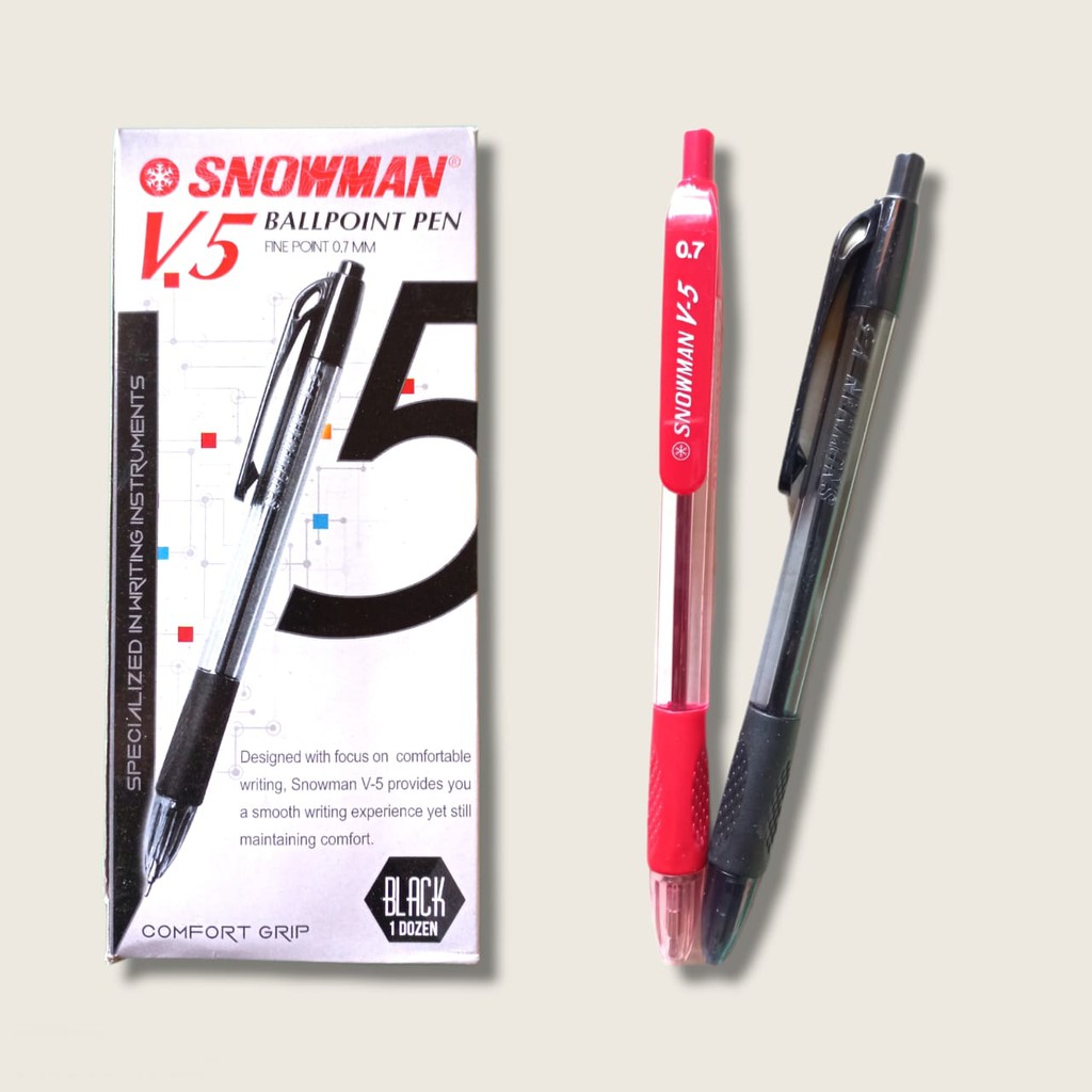 

Pulpen Snowman V-5