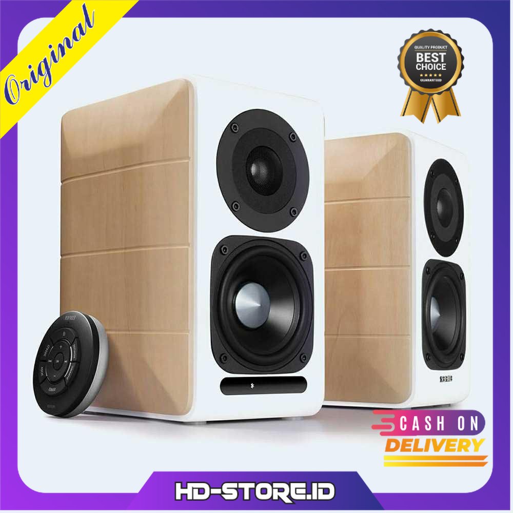 Edifier Hi-Res Audio Active 2.0 Bluetooth Bookshelf Speakers - S880DB