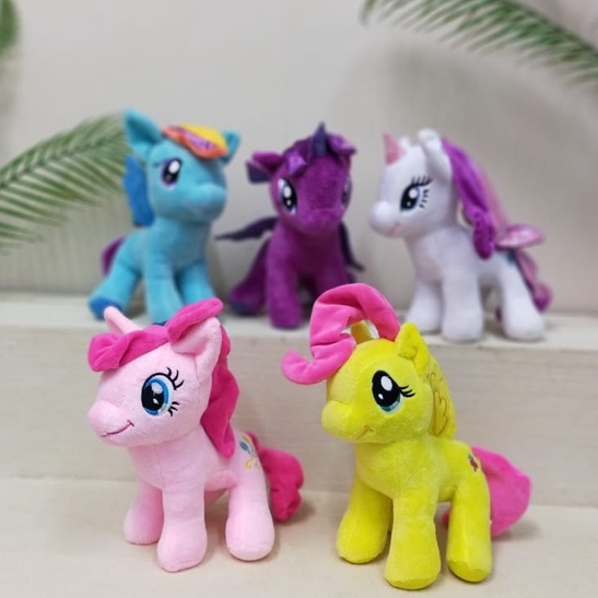 Boneka Kuda Pony 25cm/9&quot;/Boneka Karakter/Boneka Little Pony