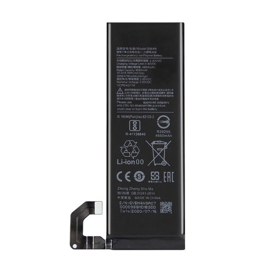 Battery Batere Batre Baterai Xiaomi Mi10 5G BM-4N BM4N BM 4N