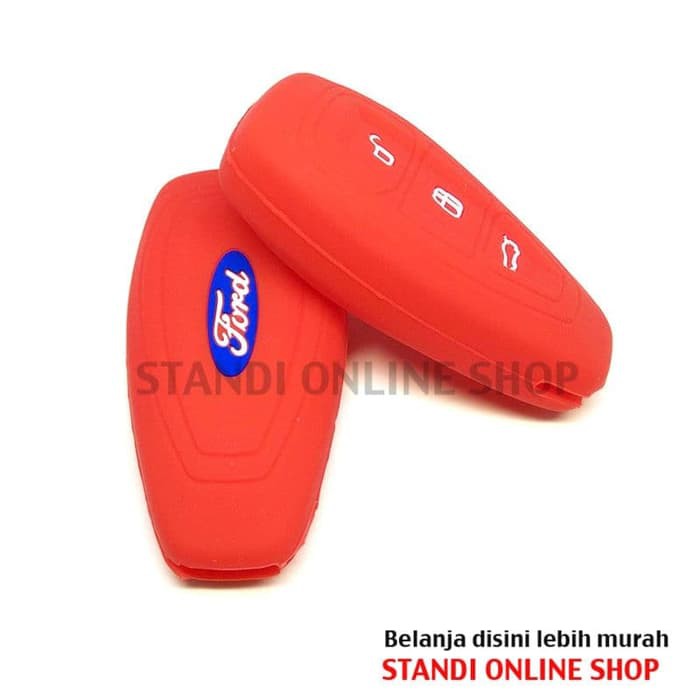 Kondom Kunci Remote Silikon Cover Smart key Ford Ecosport Fiesta Focus