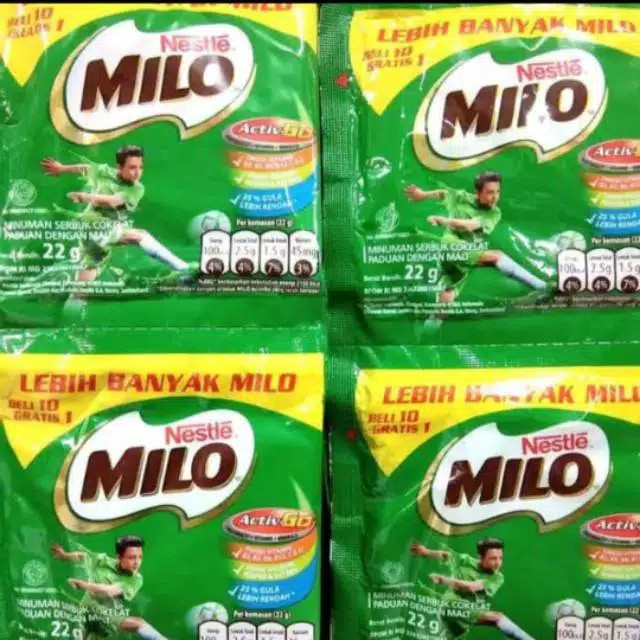 

Milo drink Sachet