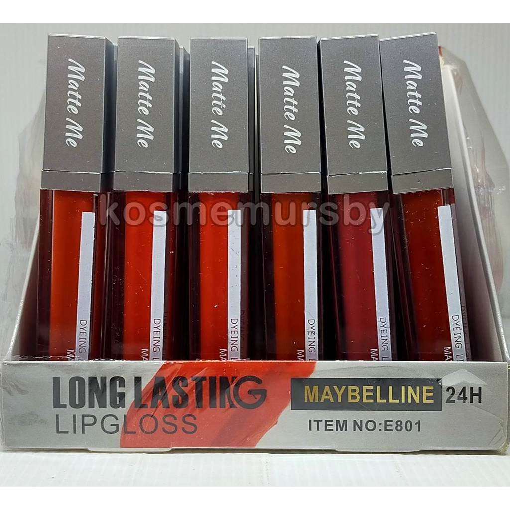 (ECER) LIPCREAM MAYBELLINE LONG LASTING  E801