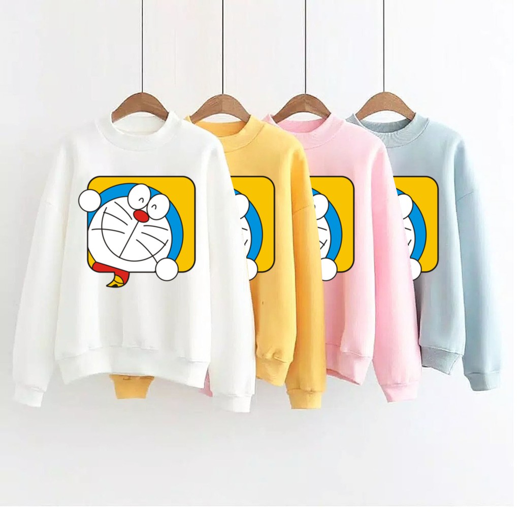 Sweater Murah Wanita / Sweater Lengan Panjang Wanita DORA KOTAK