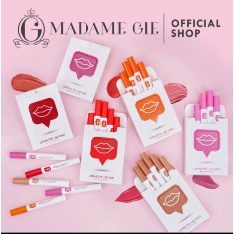 Madame Gie Lip Matte NETIZEN +62 / Lip Cream Superstay