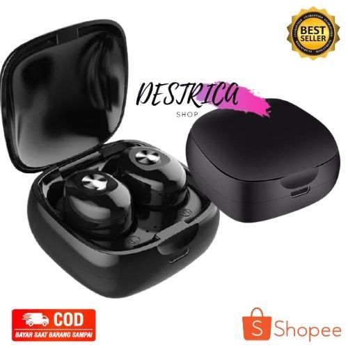 (COD) Headset Bluetooth Mini XG-12 TWS 5.0 + EDR Stereo Wireless