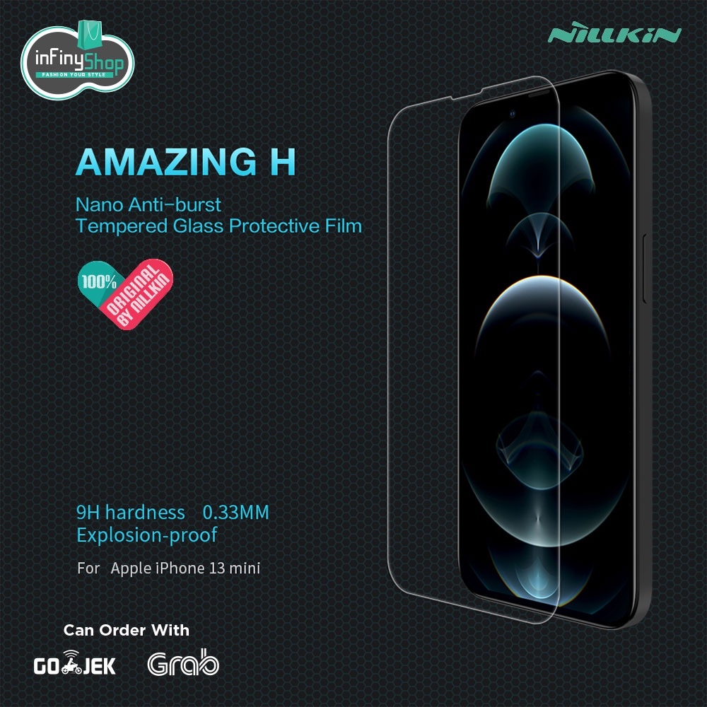APPLE IPHONE 13 MINI - NILLKIN TEMPERED GLASS (AMAZING H)