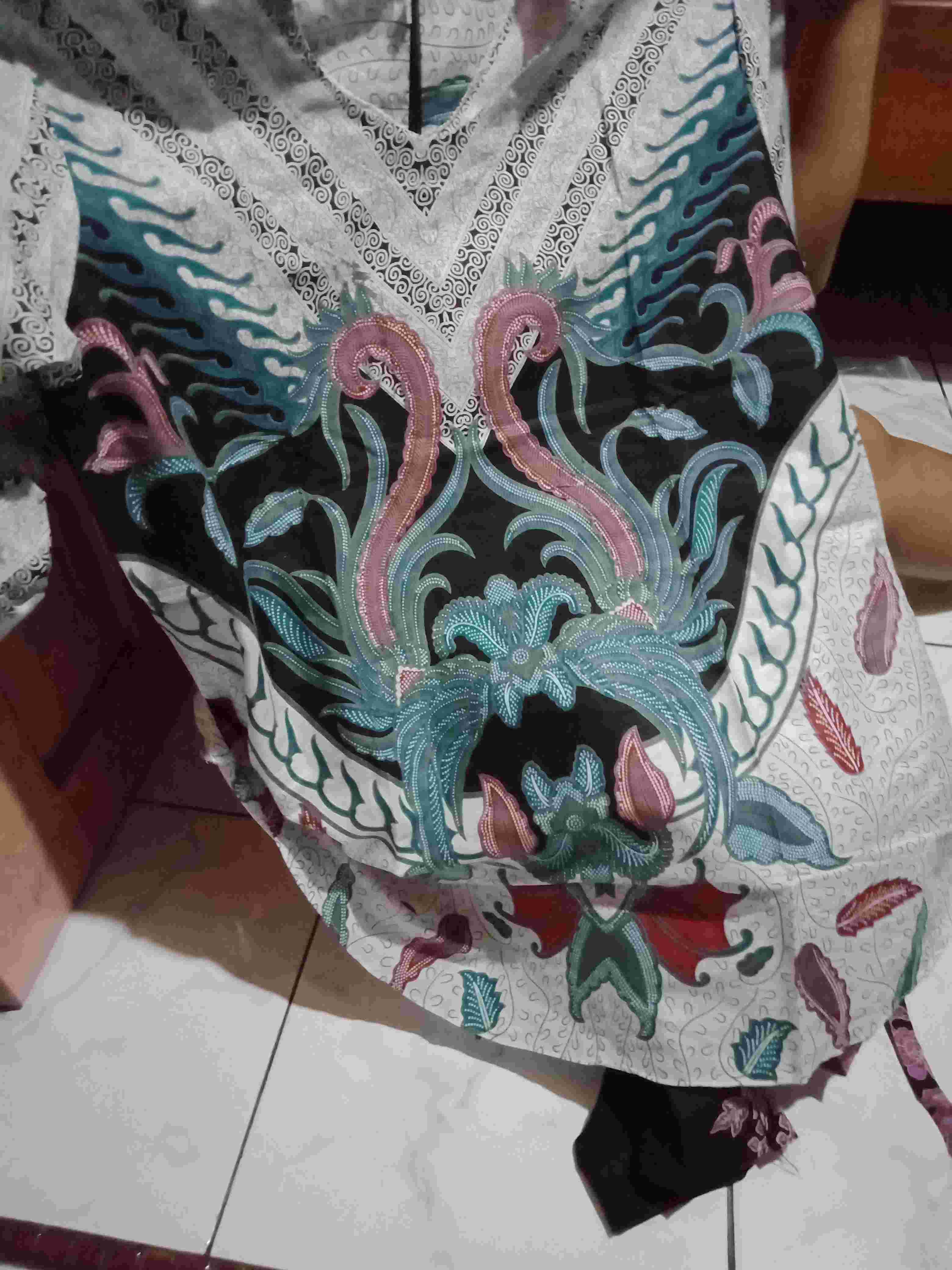 Atasan Batik Dolby Dolbi Dobby Doby Tenun Sutra Tulis Halus Katun Atbm Baron ,sarombit Atasan