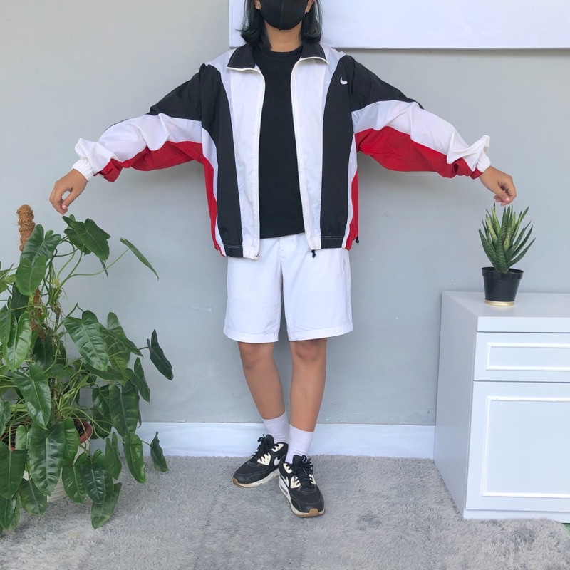 Jaket Vintage Colorblock Nike 90's