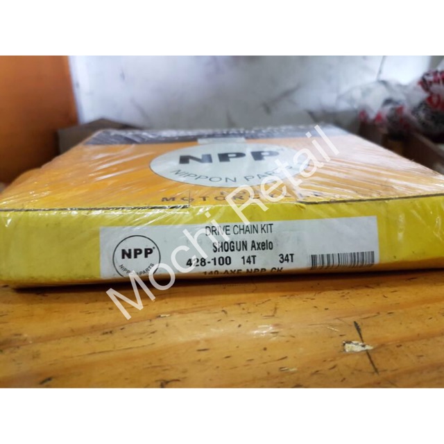 Gear Set / Girset Shogun Axelo NPP