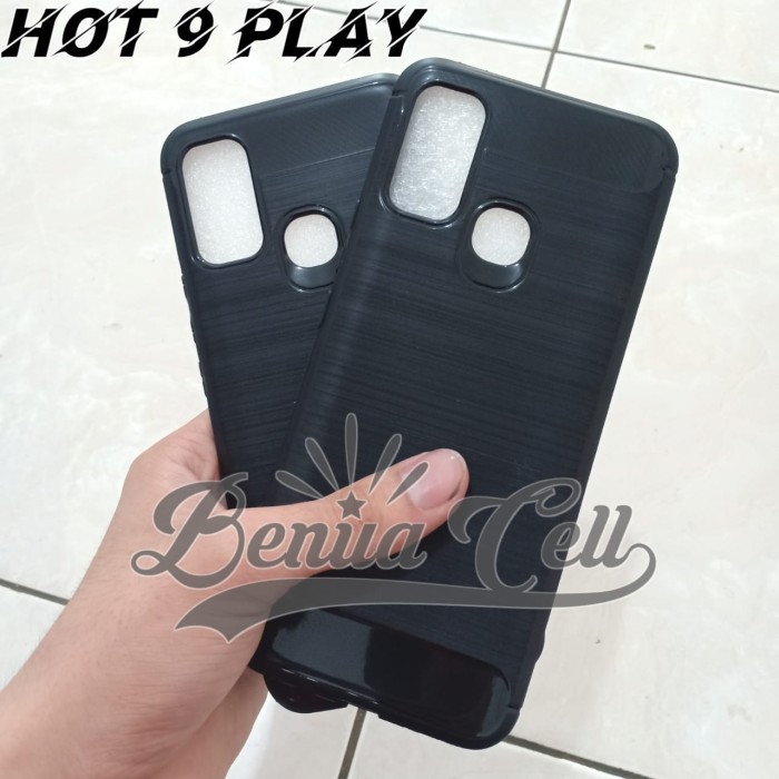 CASE SLIM FIT CARBON INFINIX NOTE 7 NOTE 7 LITE NOTE 8 NOTE 10 NOTE 10 PRO