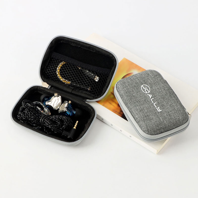 JCALLY Earphone Case Wadah Headset Anti Air for KZ EDX Pro QKZ AK6 TRN MT1