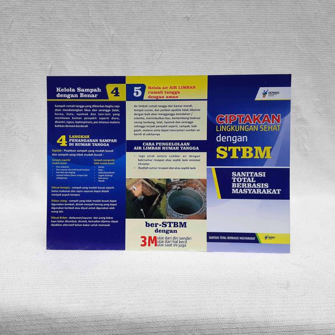 

Leaflet / Brosur STBM - Paket Isi 25 GRATIS ONGKIR