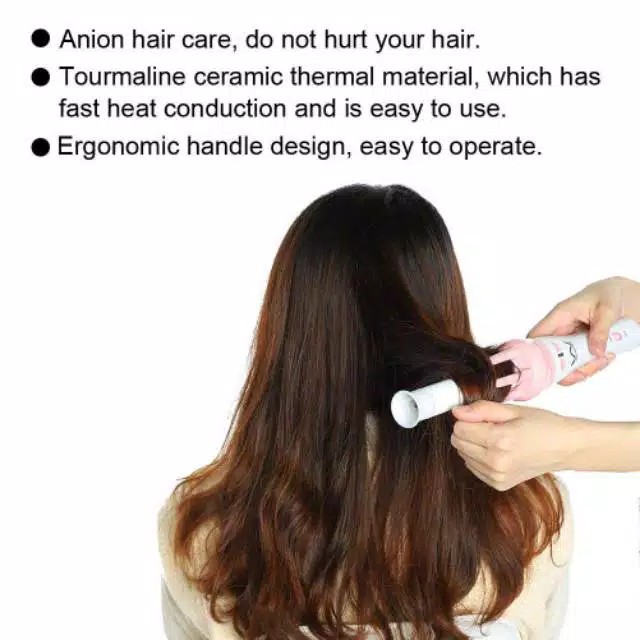 Beliajadulu88 catokan rambut keriting Magic automatic hair curler hair roller otomatis