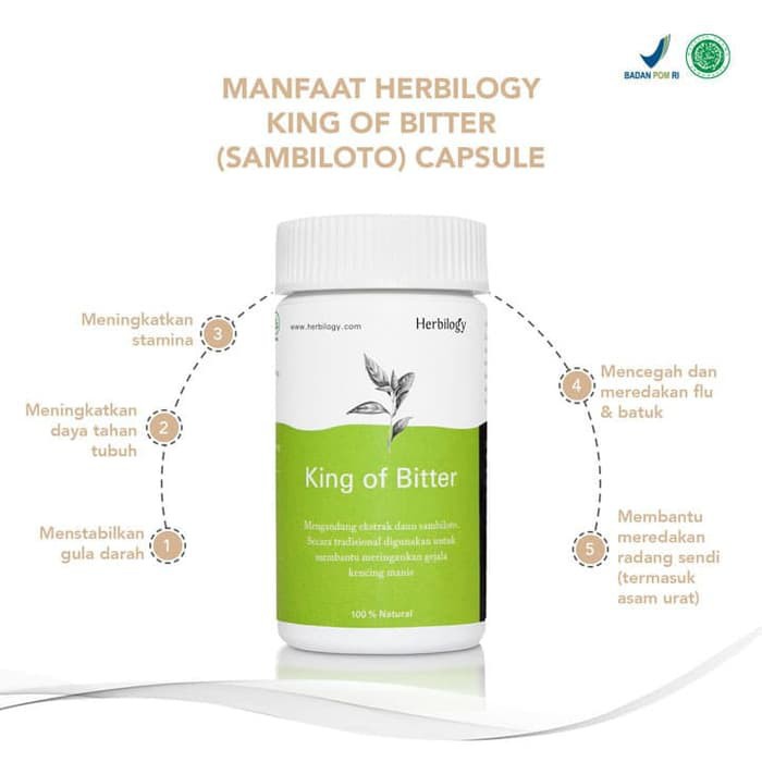 Herbilogy Capsule ( Breastfeeding / Slimming / King of Bitter / Femi Comfort / Healthy Joint / Healthy Body / Healthy Skin )